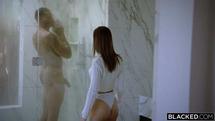 [BLACKED] - Brunette Babe Always Wanted Him