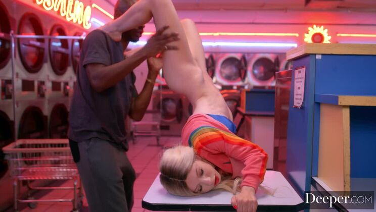 [Deeper] - Interracial Blowjob with Kenzie - Kenzie Reeves - Anton Harden