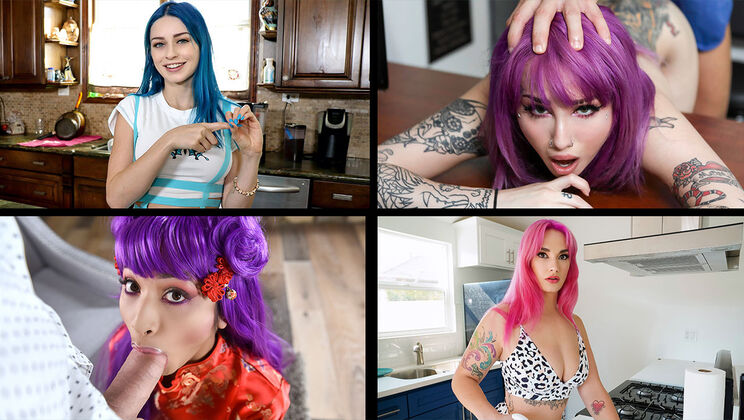 [TeamSkeetSelects] - Siri Dahl and Neon Girls Sex - Jewelz Blu - Avery Black - Val Steele - Siri Dahl