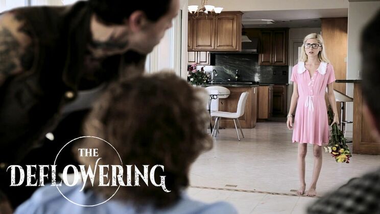 [PureTaboo] - Blonde's Rough Gangbang