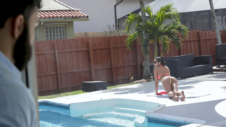 Black's Taboo Pool Affair with Ferrari