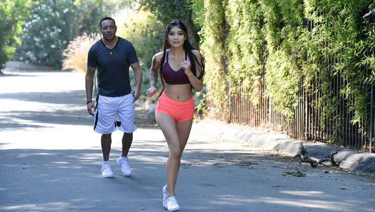 [TheRealWorkout] - Sports Sex: Brenna and Romeo Get Physical - Brenna Sparks - Romeo Price