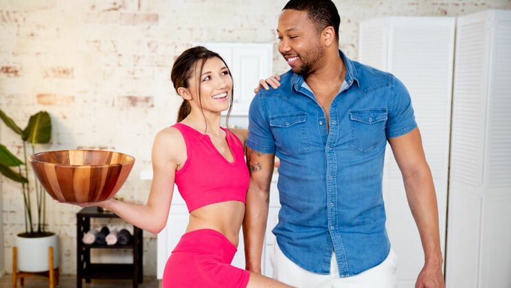 [NuruMassage] - The Newbie's First Interracial - Maya Woulfe - John Legendary