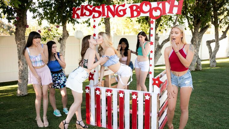 [WebYoung] - Kissing Booth Lesbians Ivy And Danni
