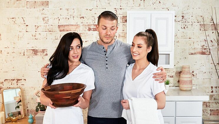 [NuruMassage] - Too Many Hands to Handle - Codey Steele - Whitney Wright - Spencer Bradley