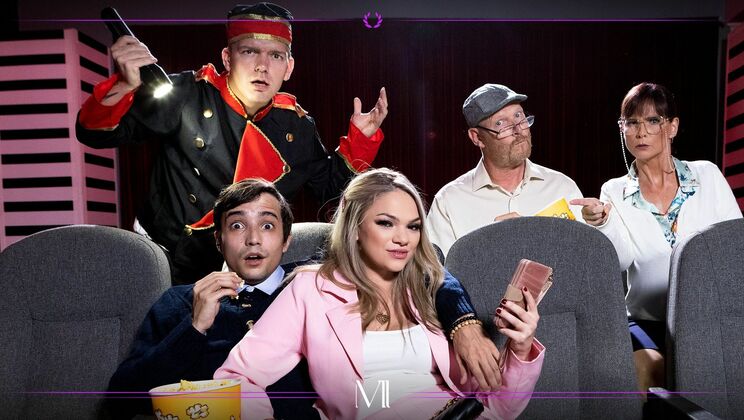 [ModernDaySins] - Deepthroat Blowjob with Blonde Perverts - Ricky Spanish - Athena Faris