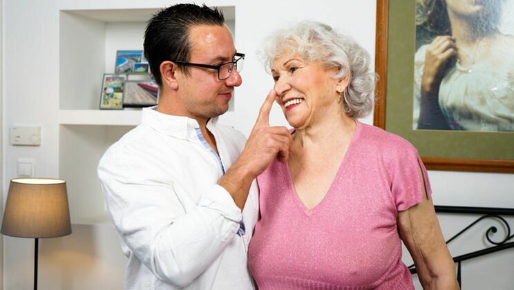 [LustyGrandmas] - Norma's Natural Blow - Rob - Norma B