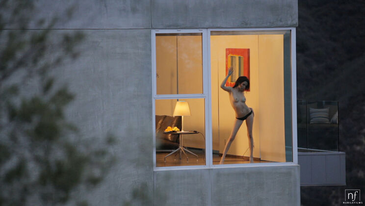 Aiden Ashley's Late Night Masturbation