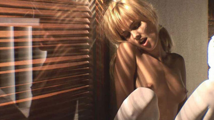 [WowGirls] - Solo Blonde Sasha in Lingerie - Sasha