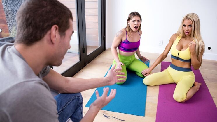 Voyeur Blonde Switch