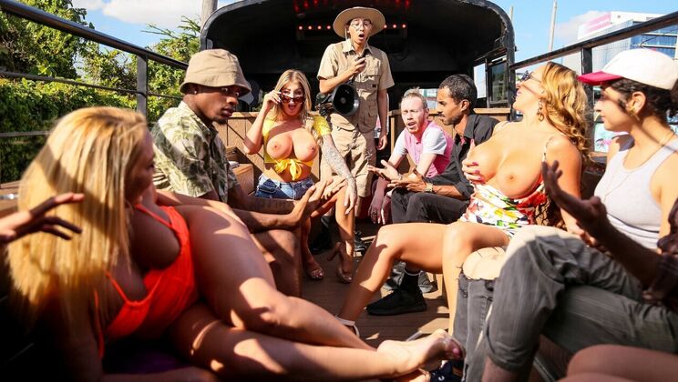 [Brazzers] - Hot Tour Mistress - Richelle Ryan - Mellanie Monroe - Lolly Dames - Damion Dayski - Diego Perez