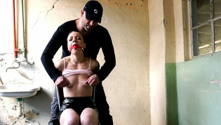 [Submissed] - Brunette Piercing BDSM Fun