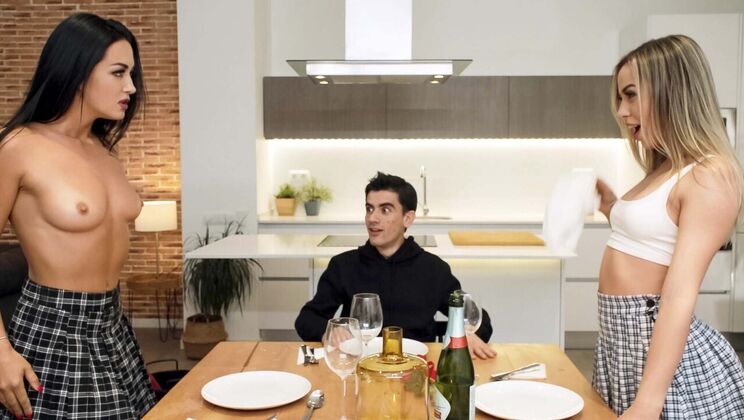 [Brazzers] - Double Blonde Trouble for Dick