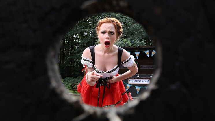 [Brazzers] - Oktober's Redhead Sock Seduction