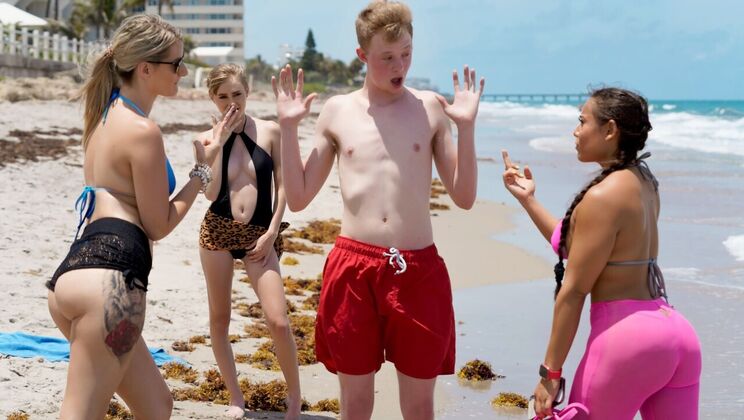 [RKPrime] - Amateur Couple Fucking on Beach