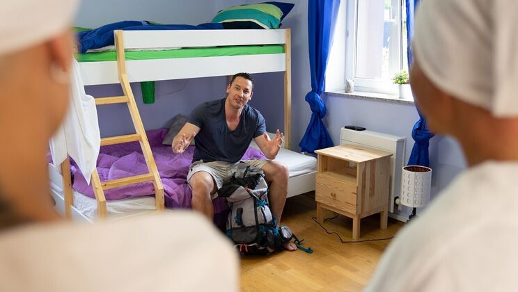 [FakeHostel] - Double Dose Of Double Blowjobs - Blanche Bradburry - Kathy Anderson - Carlo Minaldi