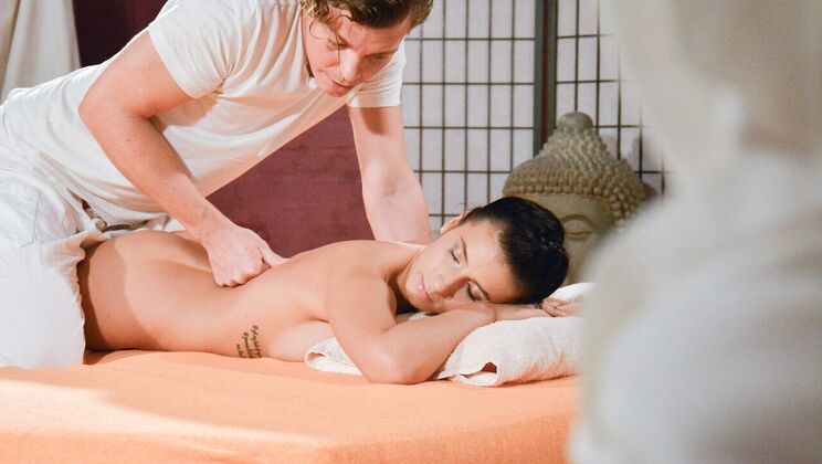 Sexy Romanian Models Get Massage and Fucked