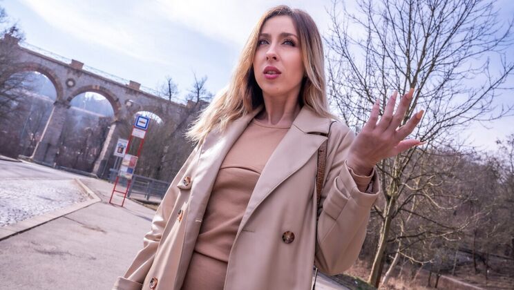 [PublicAgent] - Sexy Blonde with Big Tits and Piercing