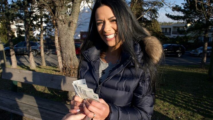 [PublicAgent] - Brunette with Enhanced Body Loves Doggystyle - Max Dior - Shalina Devine