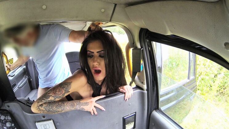 [FakeTaxi] - Deepthroat Fun with a Brunette
