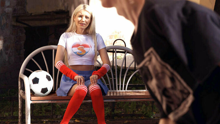 [ClubSweethearts] - Teen in Skirt Gets Fucked - Vasya Sylvia - Marcl Green