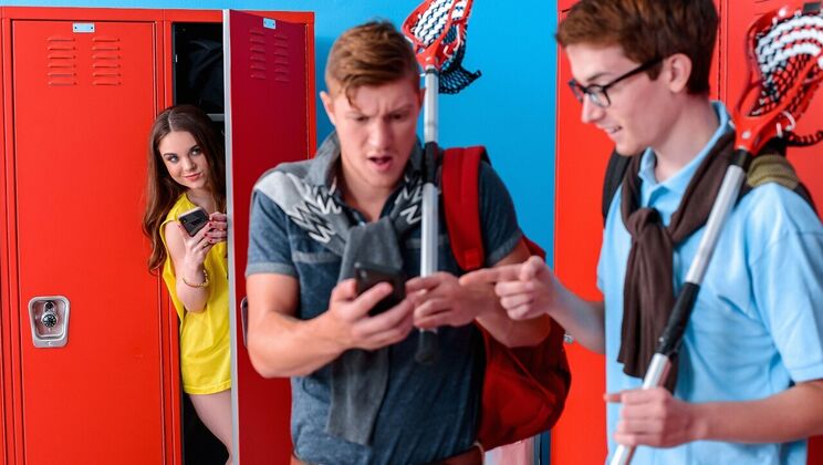 [TeensLoveHugeCocks] - Cock Hungry School Girl Cheats - Oliver Flynn - Megan Marx