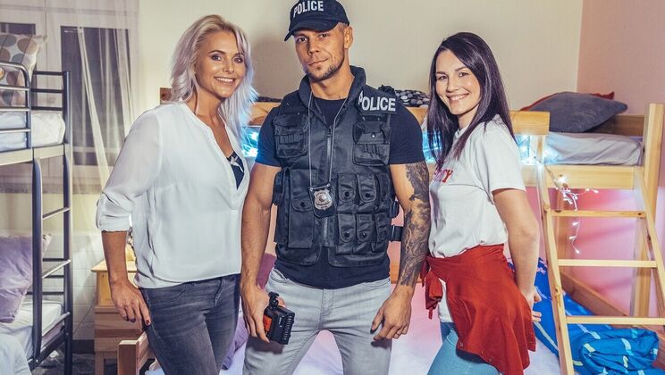 [FakeHostel] - Spanking Hot Blonde Action