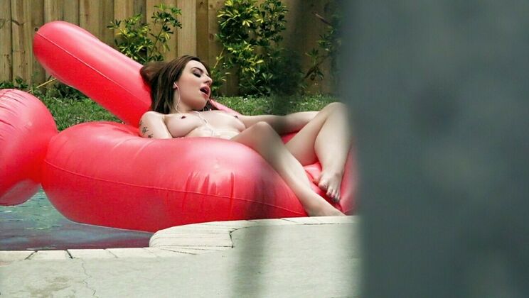 [PervsOnPatrol] - Poolside Tattooed Tits - Tony Rubino - Scarlet Johnson