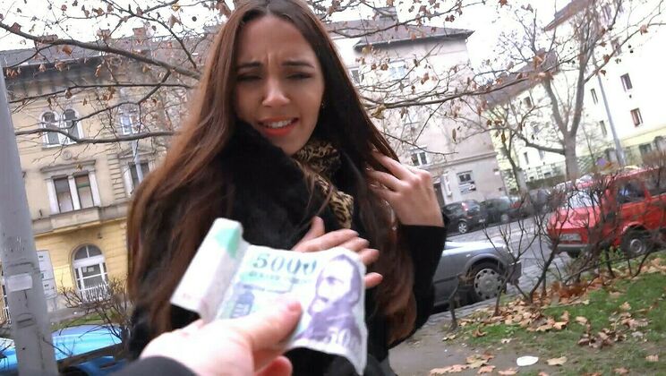 [PublicPickups] - Carry Cherry's Naughty Russian Panty Flash - Carry Cherry