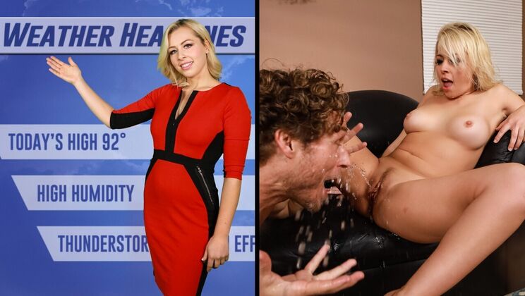 Zoey's Sticky Pussy and Wet Blowjob