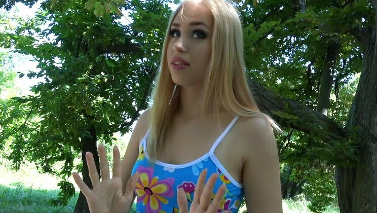 Forbidden Video of a Blonde Actress