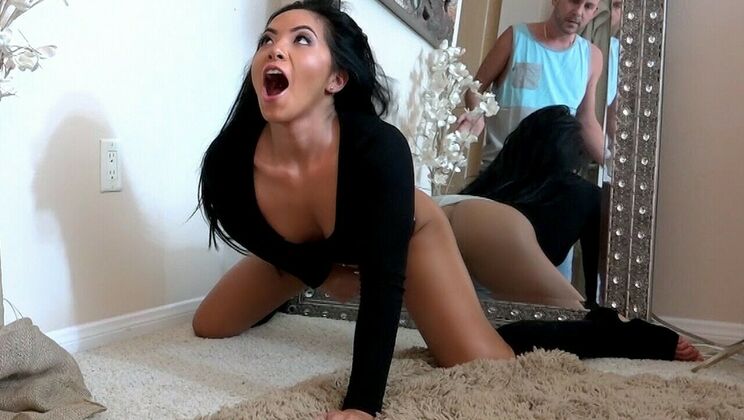 Morgan Lee's Tiny Ass Gets Inspected