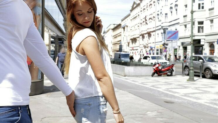 [LetsTryAnal] - Czech Babe's First Anal Experience in Hotel - Angella Christyn