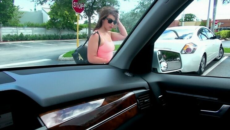 [PublicPickups] - Teen Temptress Callie's POV Blowjob - Bruno Dickens - Callie Haze