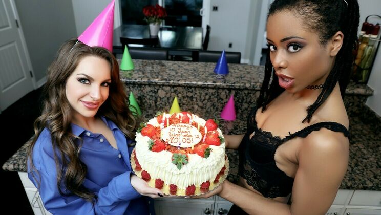 [ShareMyBF] - Big Cock Birthday Party with Kira Noir and Kimmy Granger - Kira Noir - Kimmy Granger - Xander Corvus