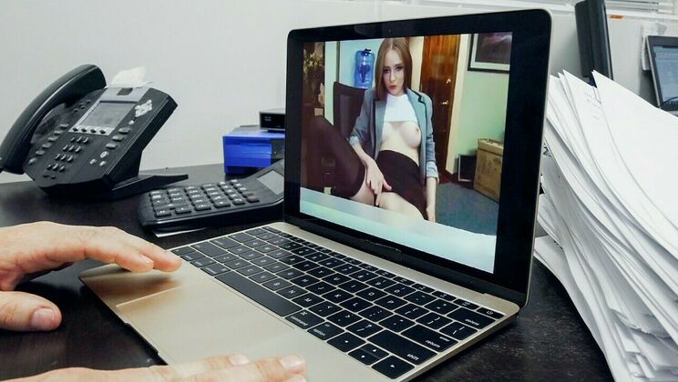 [PervsOnPatrol] - Dirty Secretary's Secret Cam Life - Robby Echo - Ava Hardy