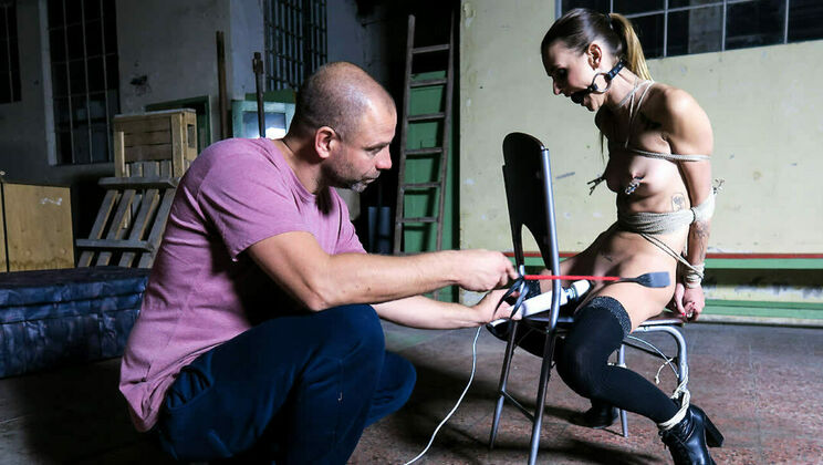 [Submissed] - Adelle Unicorn Gets Cummed Hard After Being Tied Up - Adelle Unicorn