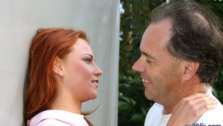 [Oldje] - Parking Lot Pleasure with the Redhead Jasmina - Jasmina - Erick