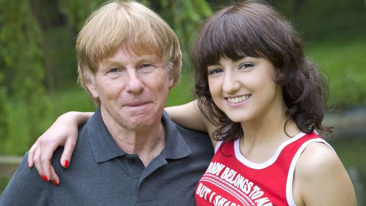 [Oldje] - Old Man's Natural Tits Girlfriend - Suzy Rainbow - Felix