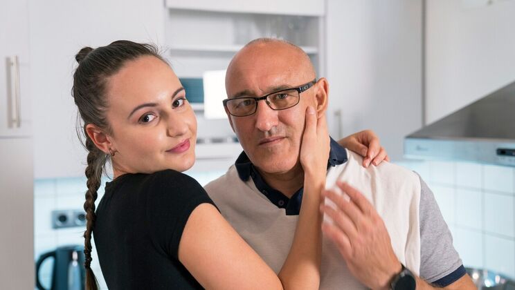 [Oldje] - Dirty Debutante Seduces Older Guy