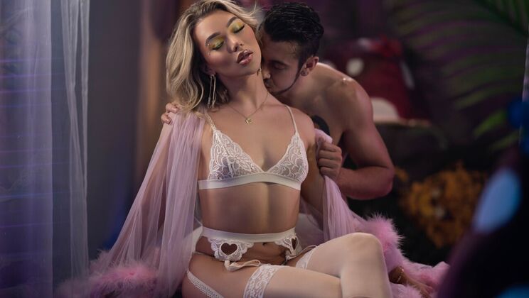 [TransAngels] - Small Tits Anal Blowjob - Dante Colle - Emma Rose