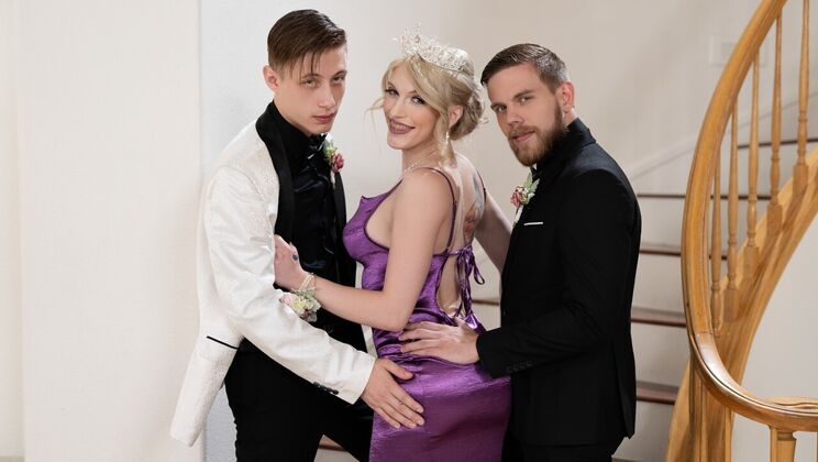[TransAngels] - Tattooed Prom Night Sluts - Steve Rickz - Cole Church - Izzy Wilde