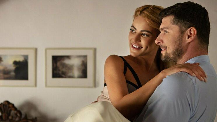 Striptease and Handjob with Blonde Cherry Kiss