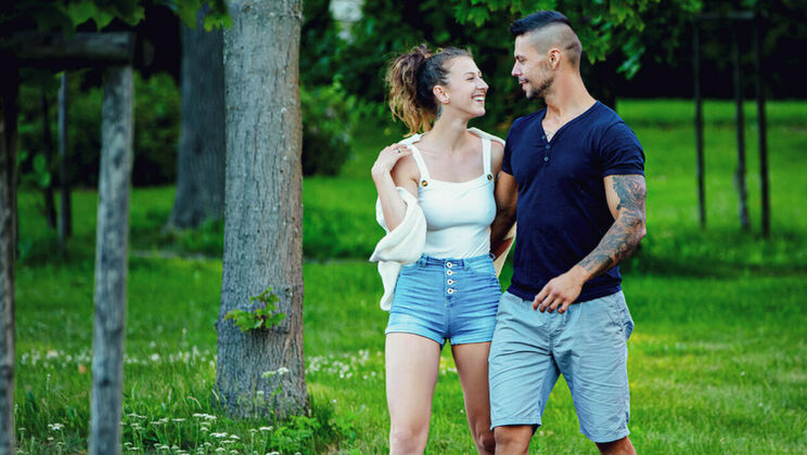 [SexArt] - Emylia Argan's Car Sex Escapade - Emylia Argan