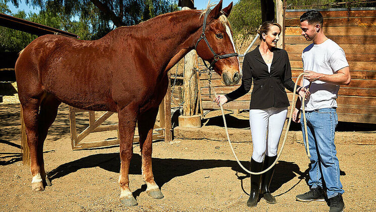 [MyFriend'sHotMom] - Cougar Brett Rossi's Outdoor Encounter with Son's Friend - Seth Gamble - Brett Rossi