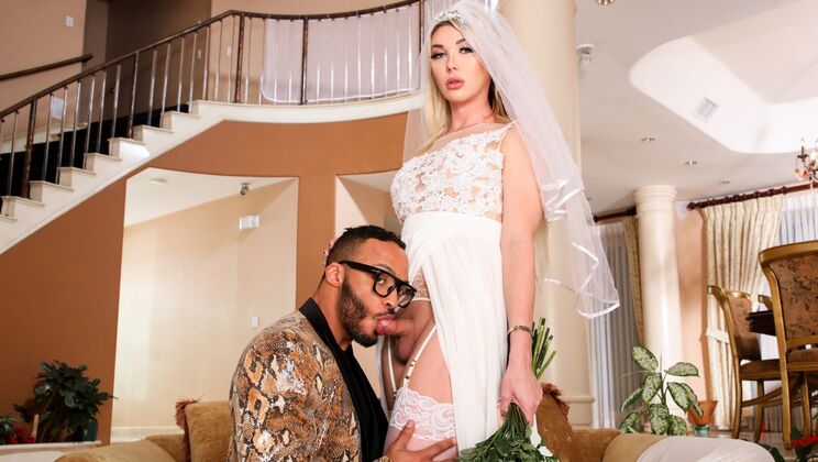 [GenderXFilms] - Aubrey Kate Blonde Shemale Brides - Aubrey Kate - Dillon Diaz