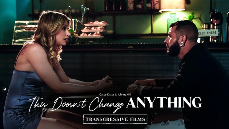 [Transfixed] - Blonde Shemale Doesn't Hold Back - Casey Kisses - Johnny Hill