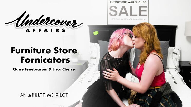 [AdultTimePilots] - Glasses and Anal Fun with Erica and Claire - Erica Cherry - Claire Tenebrarum