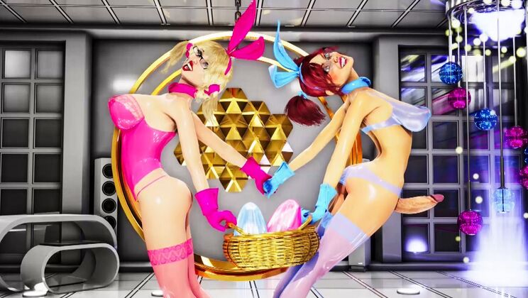 Riot of Big Tits Bunnies