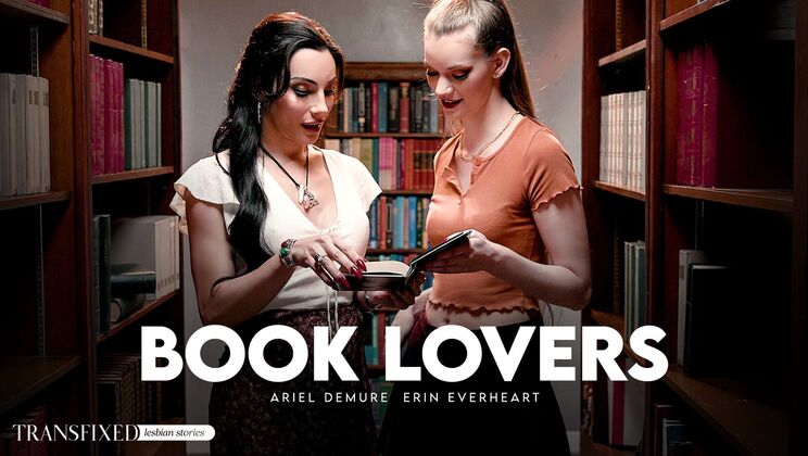 [Transfixed] - Cum Swallowing Bookworms - Erin Everheart - Ariel Demure